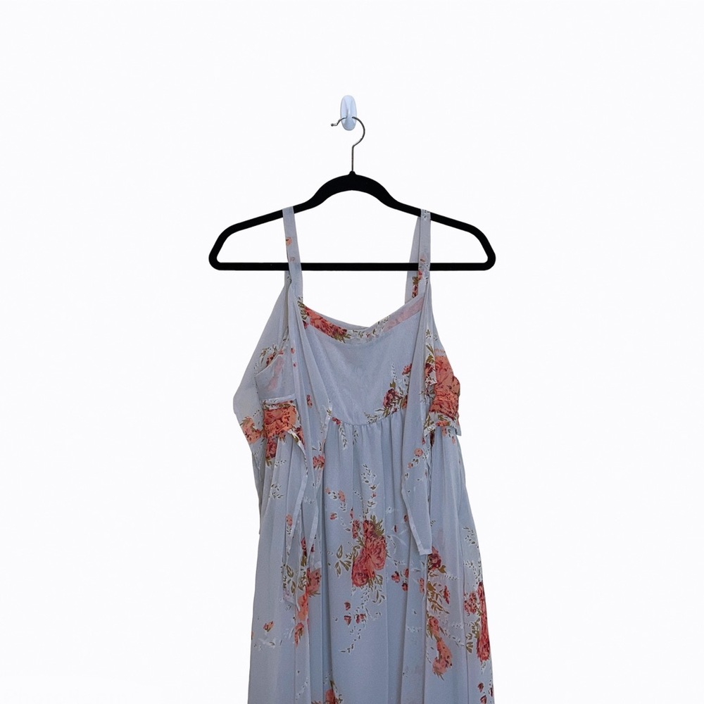 Free People Floral-Print Chiffon Midi Dress - Picture 7 of 10